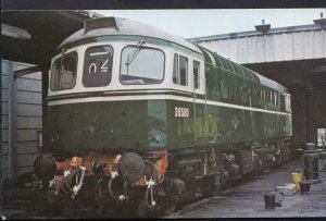 Railway Transport Postcard - Train D6500 Poses Ex-Works at Eastleigh   BX990