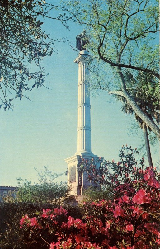 SC - Charleston. Confederate John C. Calhoun Monument