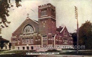 M E Church - Storm Lake, Iowa IA  