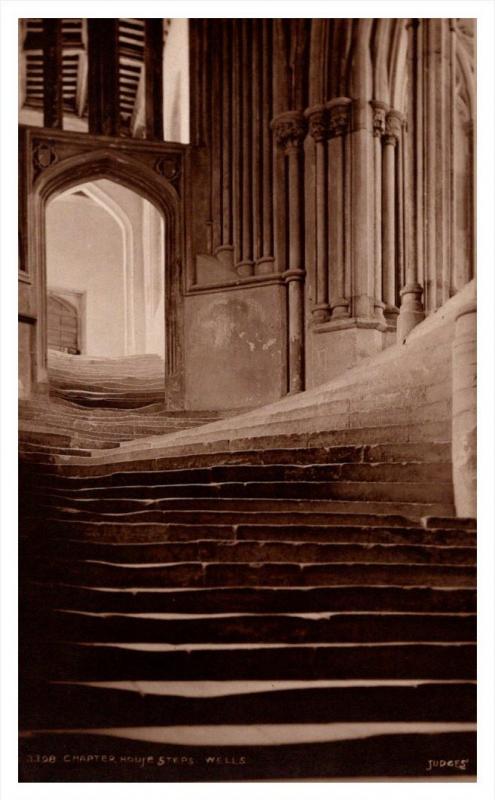 Wells Chapter House Steps  RPC  Judges LTD  no. 3398