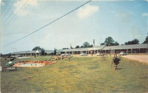 Greenville South Carolina 1950-60s Postcard Colonial Court Hotel