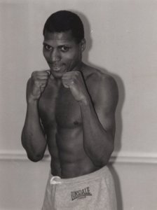 Frank Eubank Manchester Boxer Rare Boxing Media Photo
