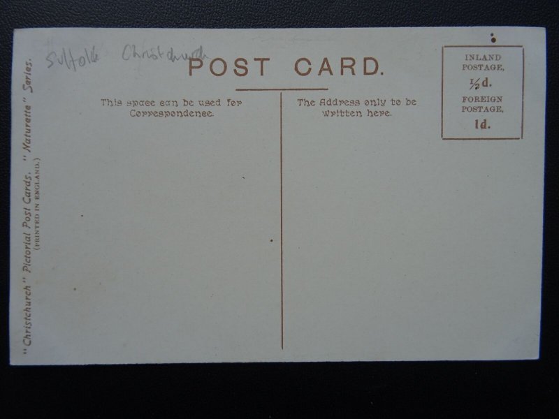 Suffolk EASTON PARK Mansion demolished 1920's Old Postcard by Pictorial Postcard