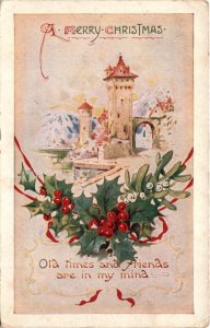 MERRY CHRISTMAS, Ola, U. S. A., DEC 2, 22 Postcard