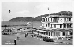 B95118 hotell hotel kullaberg car ship voiture bateaux  real photo molle sweden