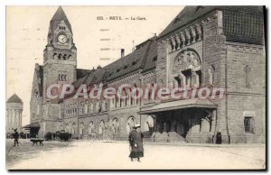 Old Postcard Metz Train