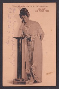 Vintage postcard Germany Music Scherff as Fritzi Jose 1915