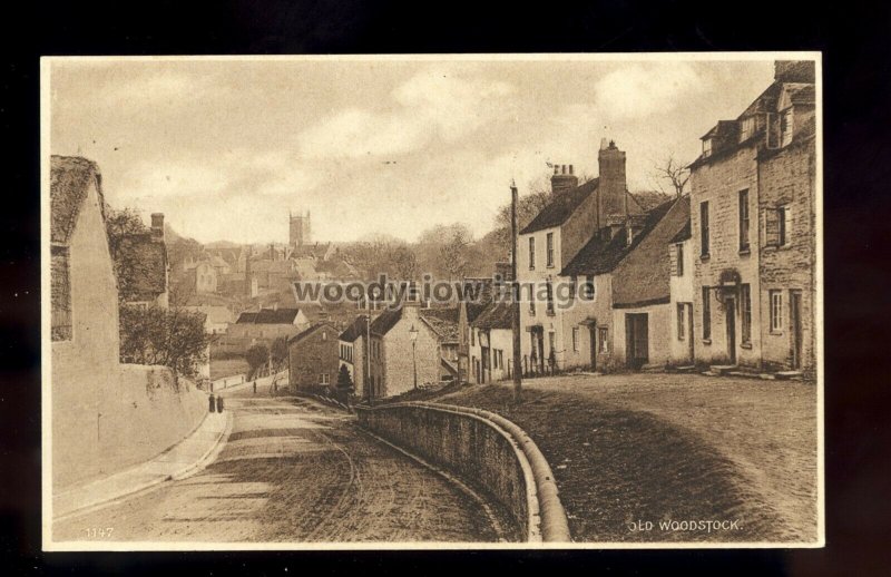 TQ3670 - An early view across the Old Woodstock c1910 - printed postcard  