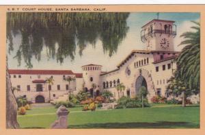 California Santa Barbara Court House