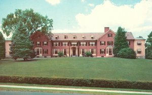 Postcard Mary E. Hunt Home Former Public Library Building Nashua New Hampshire