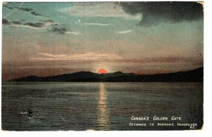 Canada's Golden Gate, Entrance to Narrows, Vancouver, British Colu...