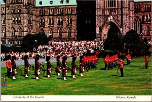 Canada Ottawa Changing of The Guard At Parliament Buildings