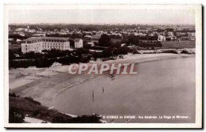 St Georges de Didonne - Vue Generale - The Beach and Miramar - Old Postcard
