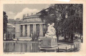 A220 Germany Stuttgart 1933 State Theater vintage postcard