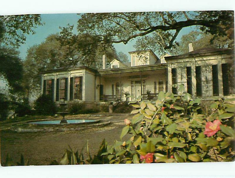 Vintage Post Card La Whites Shop Antiques Interiors Natchez Miss # 4253