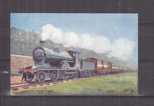 GREAT BRITAIN, G.S. & W.R. AMERICAN EXPRESS, TRAIN, c1910 Tuck's ppc., unsused.