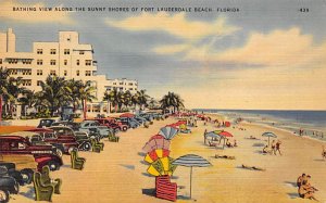 Bathing View Along the Sunny Shores - Fort Lauderdale, Florida FL  