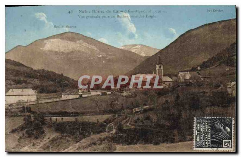 Old Postcard Our Lady of Laus Haute Alps