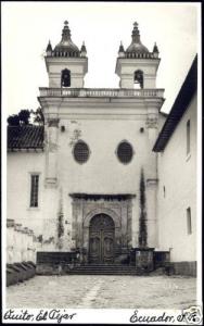 ecuador, QUITO, El Tejar (1940s) RPPC