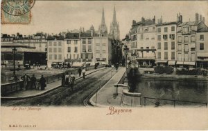 CPA Bayonne Pont Marengo FRANCE (1123982)