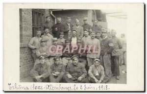 Army - PHOTO CARD Trhana Saw Altenburg - June 2, 1918 - Old Postcard