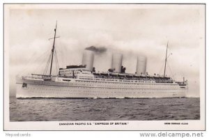 RP; Canadian Pacific S.S. Empress of Britain, 10-20s