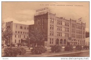 Alta Vista Hotel, Colorado Springs, Colorado,PU-1953