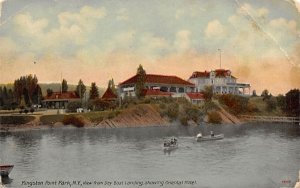 Day Boat Kingston, New York Postcard