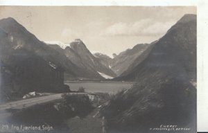Norway Postcard - Fra Fjoerland - Sogn  - Ref TZ1644