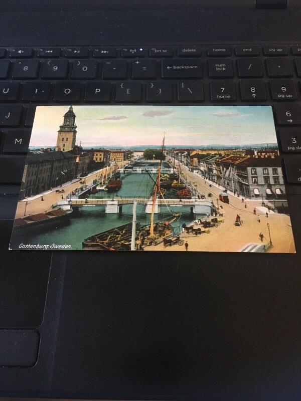 Vintage Postcard Gothenburg Sweden