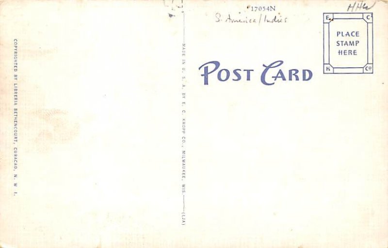 Piscadera Beach Curacao, Netherlands Antilles 1943 