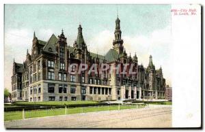 Postcard Old City Hall St Louis Mo