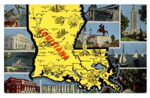 LA - Louisiana Map