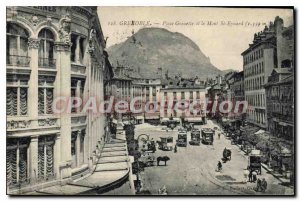 Old Postcard Grenoble Musee Grenoble and Mont St Eynard