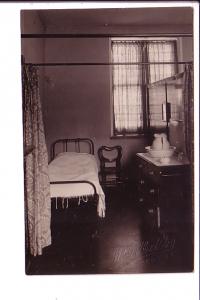 Real Photo, Interior, Curtained Off Bedroom, Antiques, W G Helsby Photograph