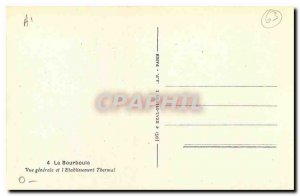 CARTE Post Old La Bourboule General view and Etablissement Thermal