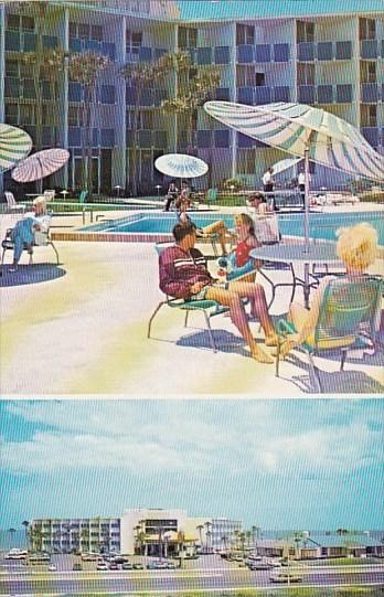 Florida Ormond Beach Quality Courts Motel North Beach With Pool 1969