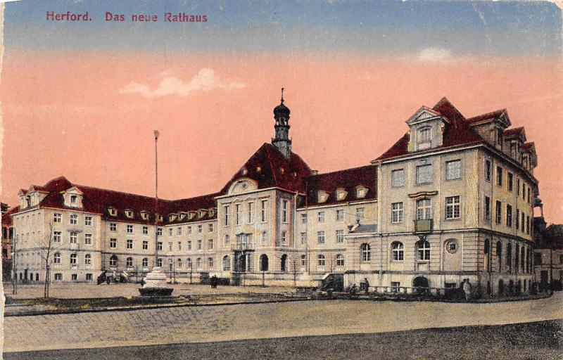 BG25740 das neue rathaus herford  germany