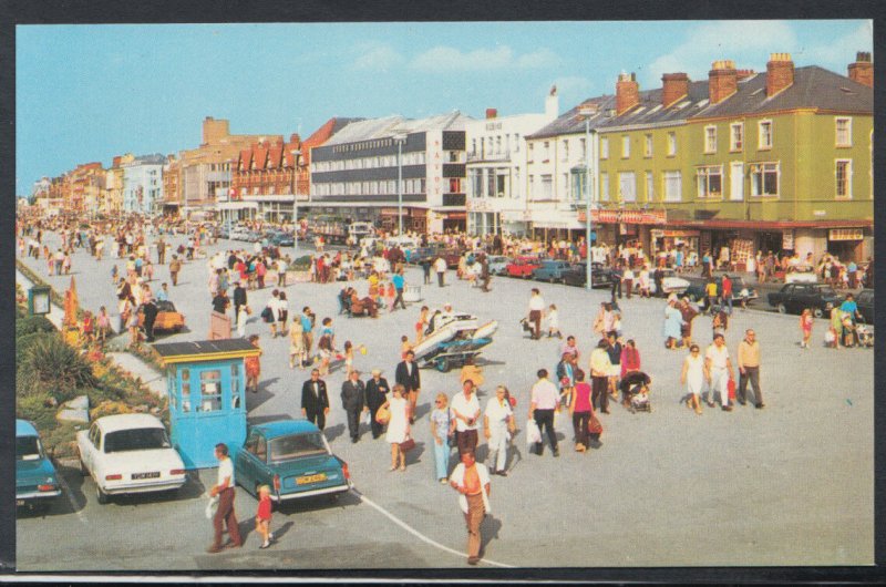 Wales Postcard - The Promenade, Rhyl     RT1519 