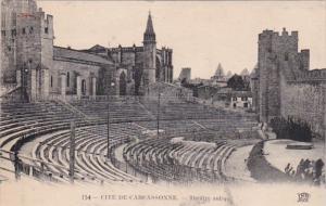 France Carcassonne Theatre antiqu