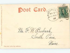 Pre-1907 NEW MEADOWS INN Bath Maine ME A2816