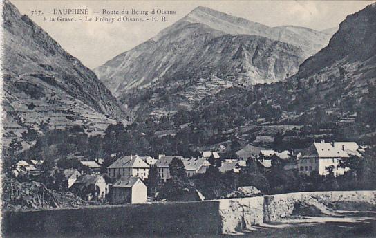 France Dauphine Route du Bourg-d'Oisans a la Grave