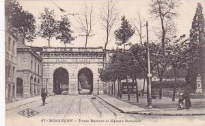 France Besancon Porte Battant et Square Bouchot