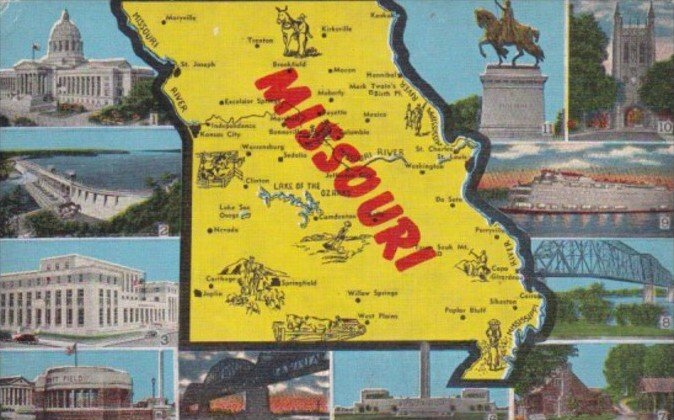 Map Of Missouri