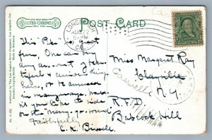 LONG BEACH CA THE PIKE ANTIQUE POSTCARD