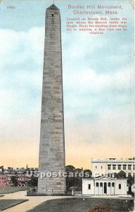 Bunker Hill Monument - Charlestown, Massachusetts MA  