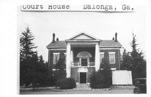 Court House  Real Photo Daionga, Georgia USA