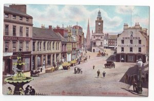 P1234 old  unused postcard h. logan coffee house high st. dumfries scotland