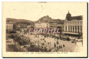 Old Postcard Auvergne Clermont Ferrand Place de Jaude