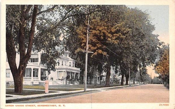 Upper Union Street Schenectady, New York